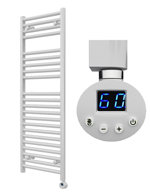 Badradiator Metall pulver­beschichtet GLANZ